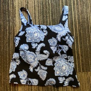 lands end tank top with built in bra